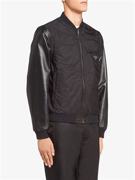 prada jacket removable sleeves|Prada.